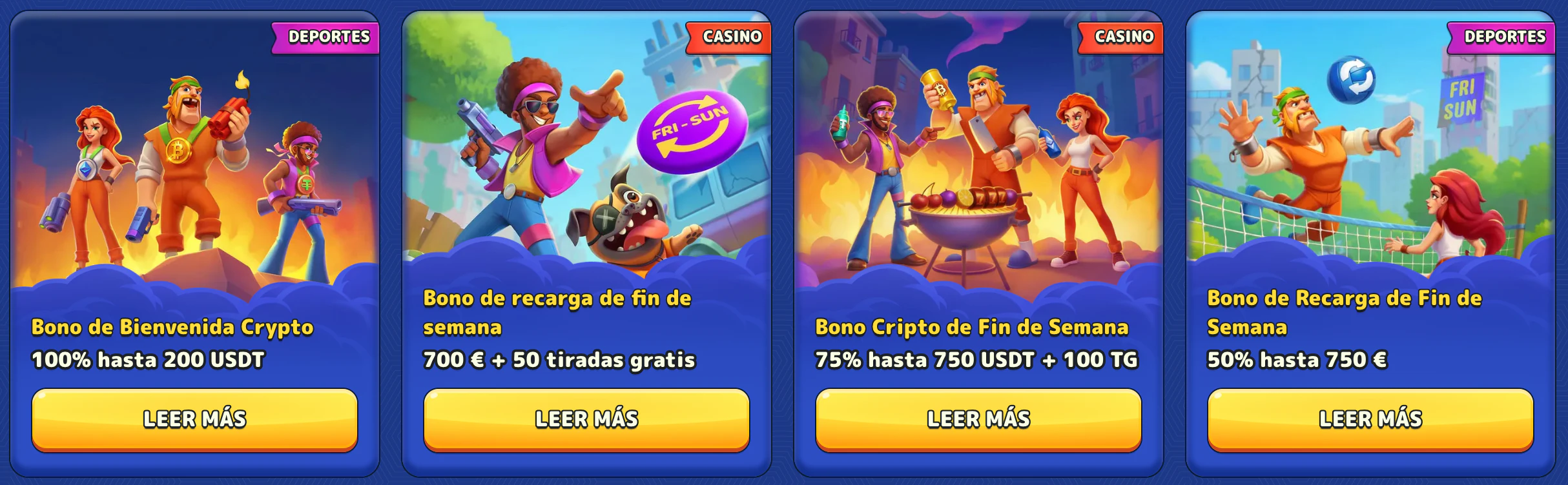 Ofertas y promociones semanales de casino en línea en Pistolo Casino